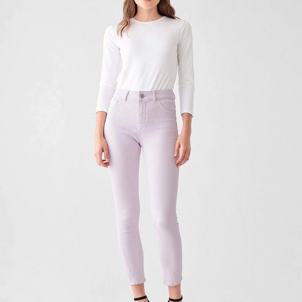 NWT! Farrow Ankle High Rise Skinny Viola